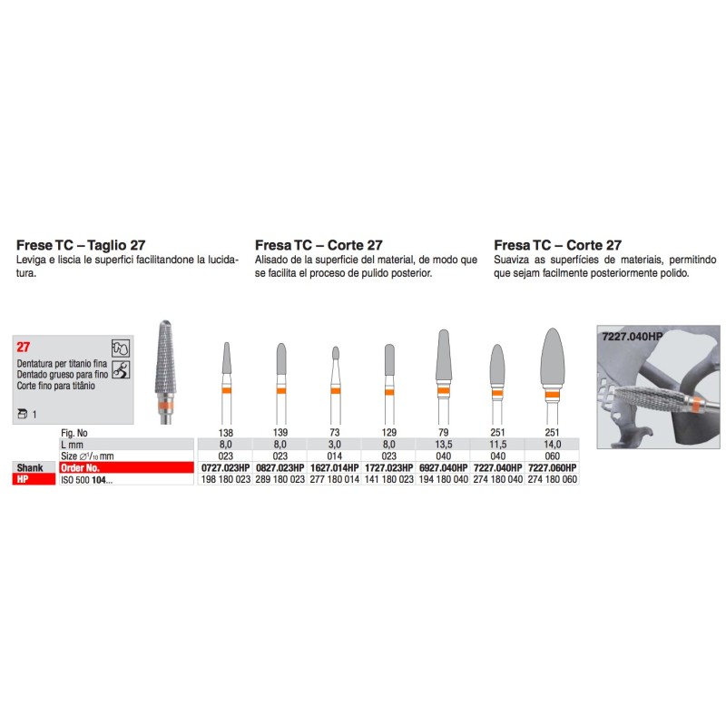 EDENTA ANELLO ARANCIONE HP