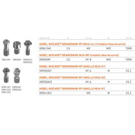 VITI TIPO NOBEL BIOCARE