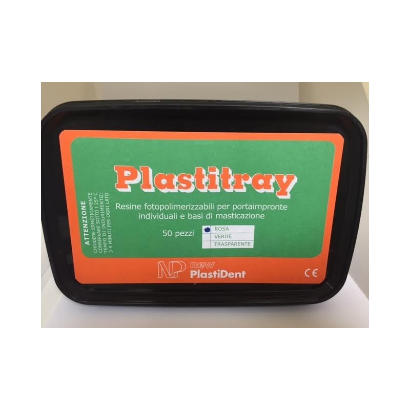 PLASTITRAY 50PZ NEW PLASTIDENT